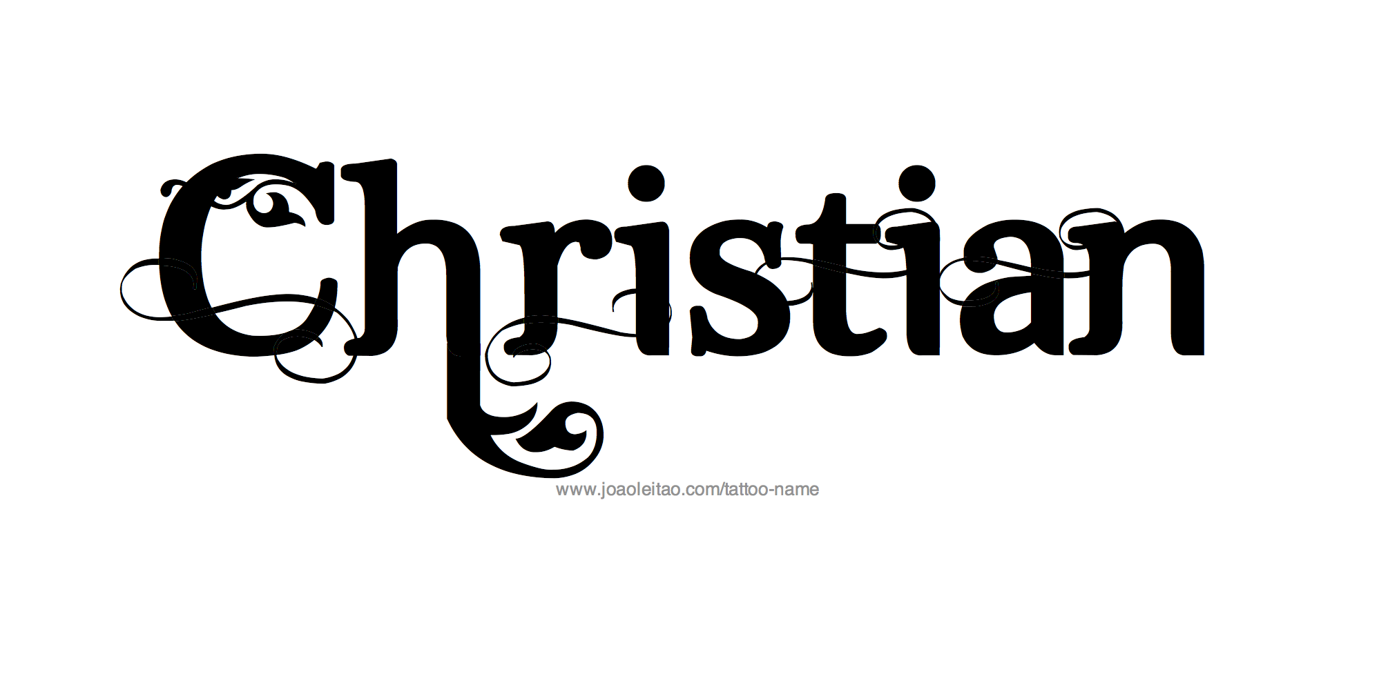 Christian Name Tattoo Designs